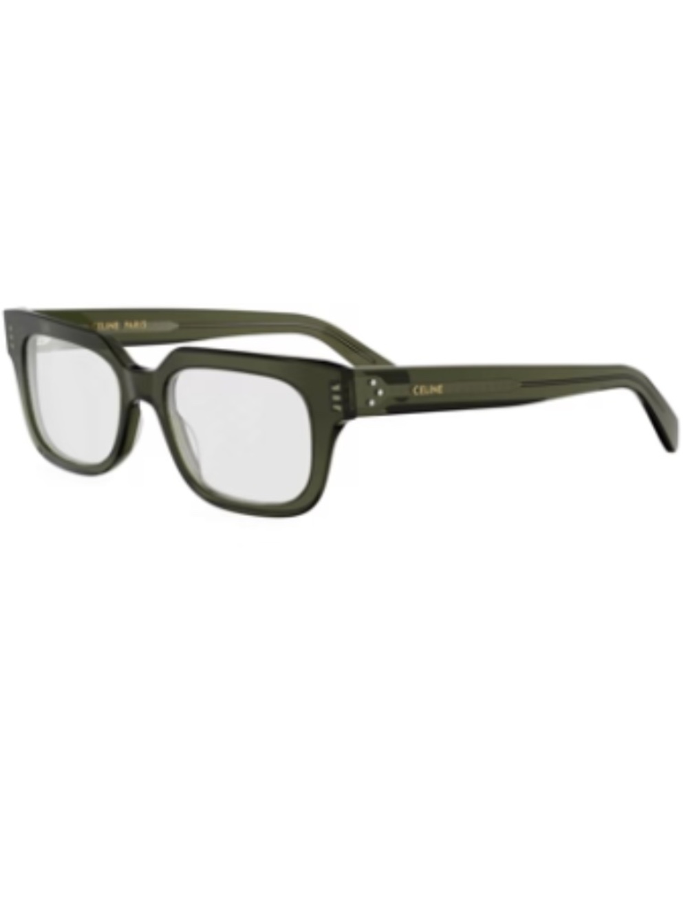 CELINE CL50170I 096 53 Shiny Green Eyeglasses 50170I